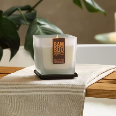 History & Heraldry Bamboo 210g White Blossom & Sandalwood Large Candle