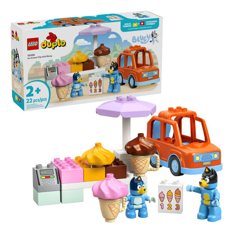 Lego Duplo Ice Cream Trip with Bluey