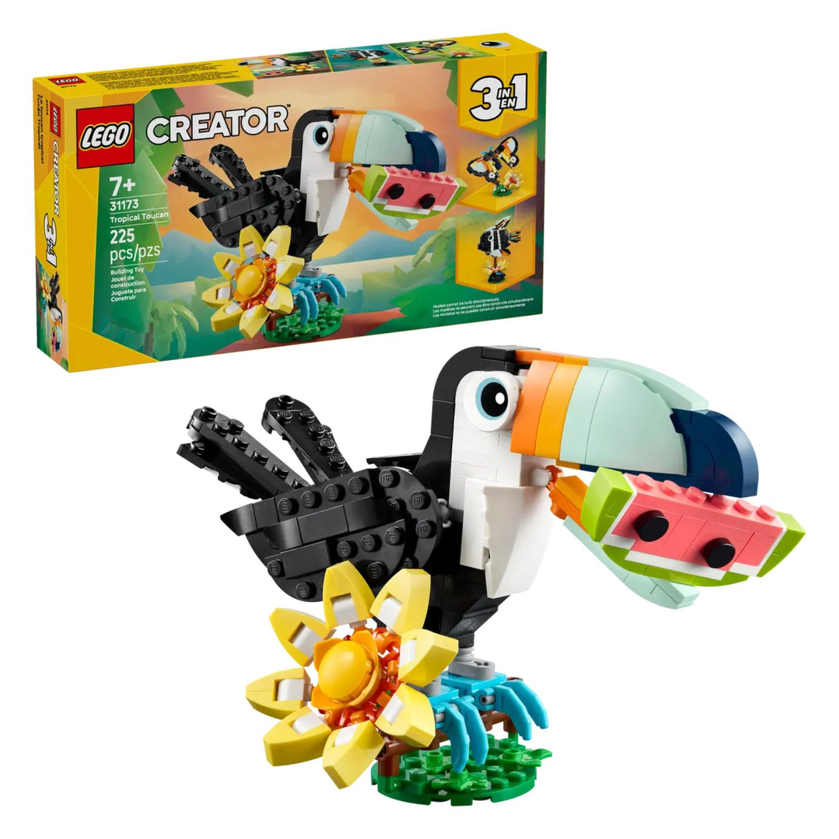 Lego Creator 3in1 Wild Animals: Tropical Toucan