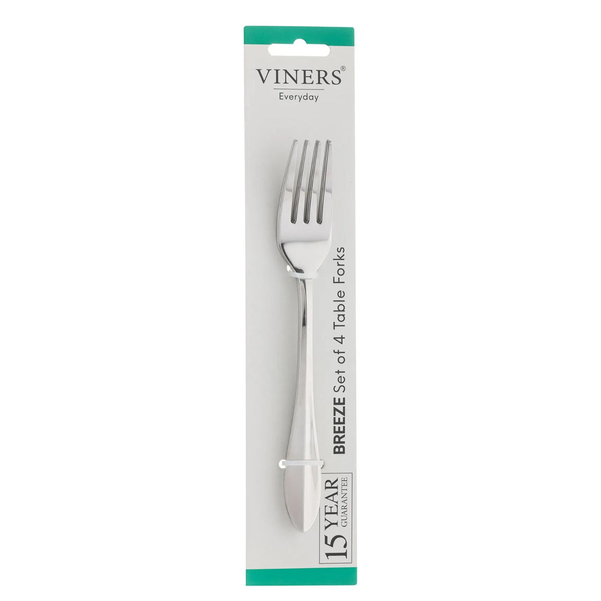 Viners 18/0 Stainless Steel Everyday Breeze Table Fork (Set of 4)