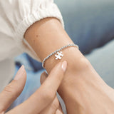 Joma Jewellery Silver A Little 'Love You To Pieces' Bracelet