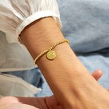Joma Jewellery Gold Star Sign A Little 'Leo' Bracelet