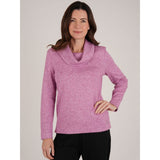 Tigi Cowl Neck Jumper - Pink