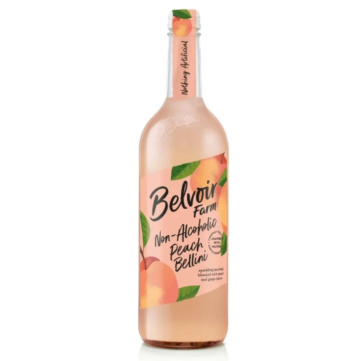 Belvoir 75cl Alcohol Free Peach Bellini