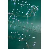 Lumineo 480 LED Pastel White/Blue Micro LED Dense Twinkle Function String Lights