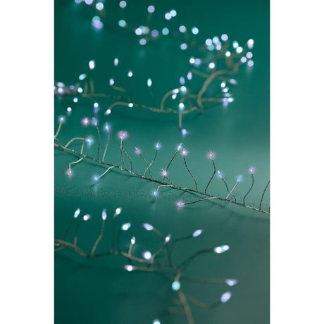 Lumineo 480 LED Pastel White/Blue Micro LED Dense Twinkle Function String Lights