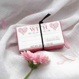 Ministry of Soap 200g Gift Note With Love Champagne Rose Soap Bar