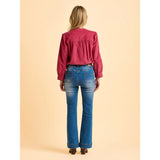 Brakeburn Lindsay Cord Blouse - Pink