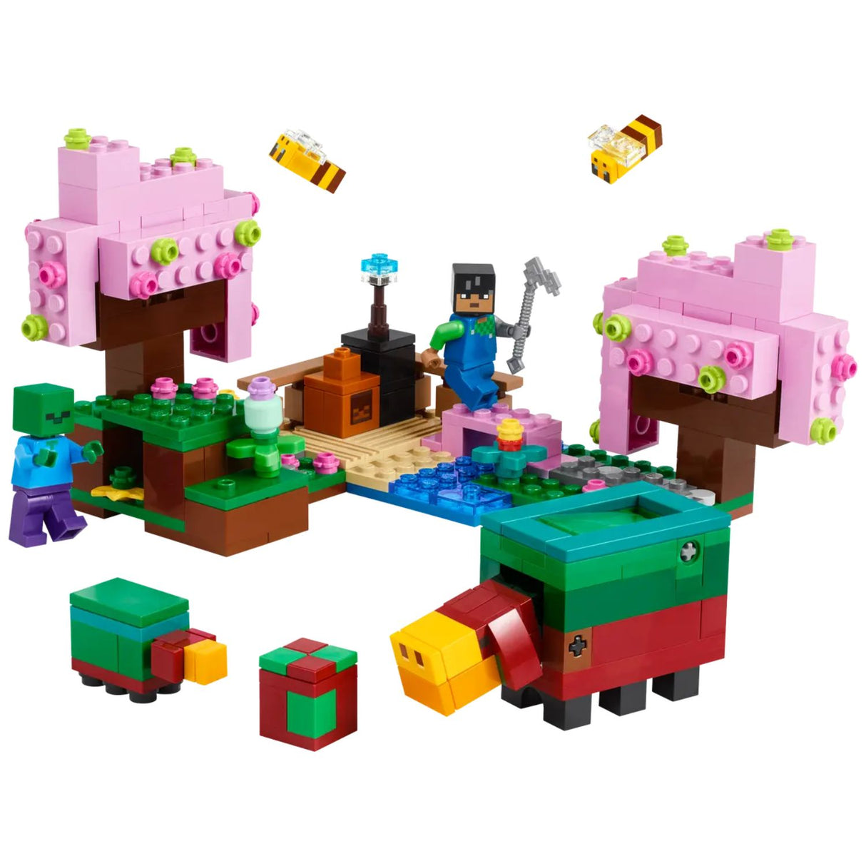 LEGO Minecraft The Cherry Blossom Garden