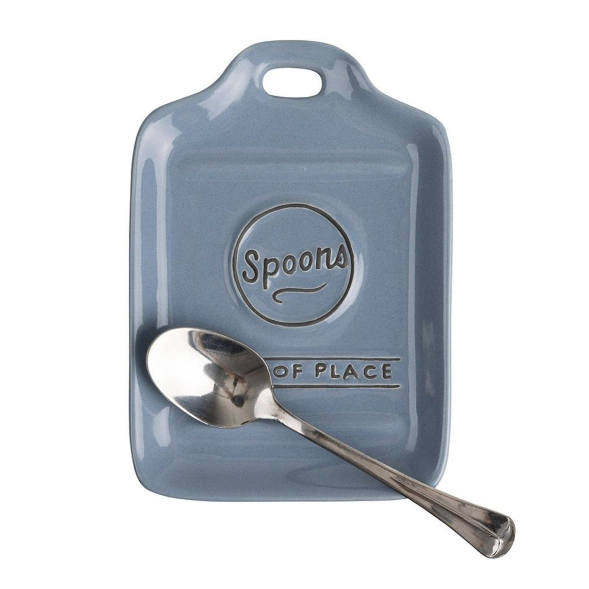 T&G Woodware 10cm Blue Pride of Place Spoon Rest