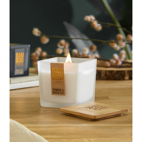 Bamboo 210g Bamboo & Ginger Lily Large Jar Candle