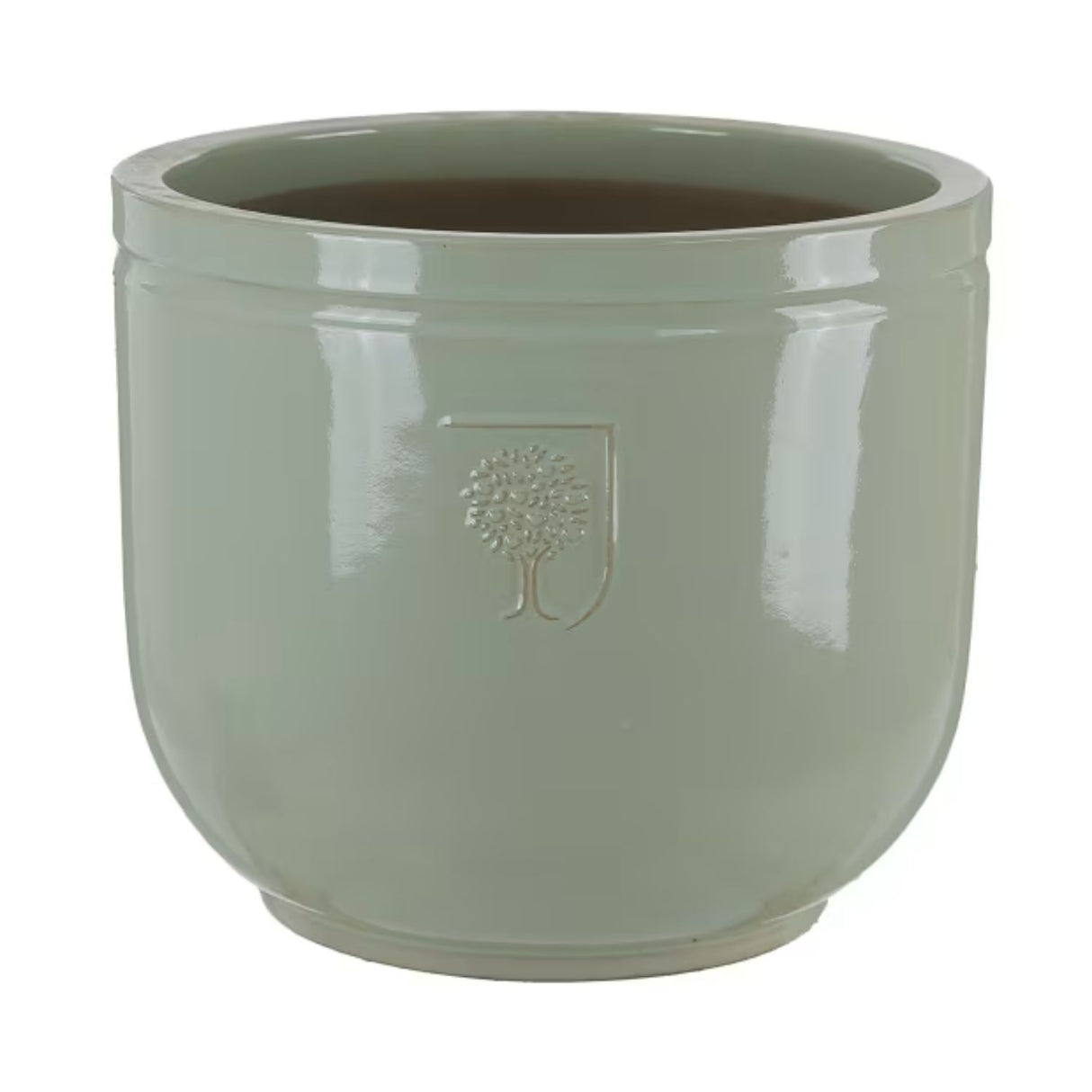 Woodlodge 18cm Mint Green RHS Harlow Low Jar Pot