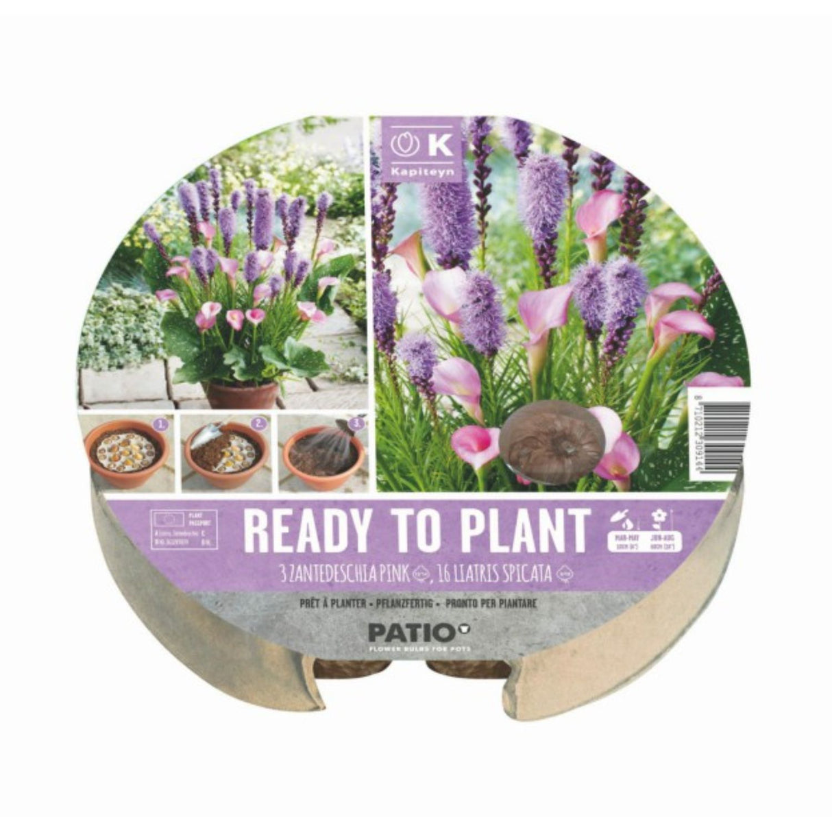 Kapiteyn 19 Plant-O-Mat Tray Calla/Lia Summer Flowering Bulbs