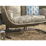 Bramblecrest Chedworth Double Hanging Cocoon Sandstone