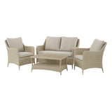Bramblecrest Tetbury Deluxe 2 Seat Sofa Set Nutmeg