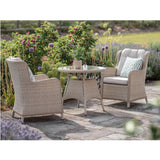 Bramblecrest Chedworth 2 Seat Bistro Set Sandstone