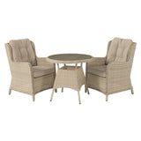 Bramblecrest Chedworth 2 Seat Bistro Set Sandstone