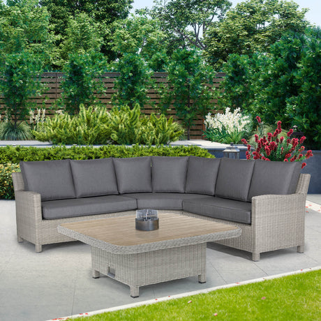 Kettler Palma Signature Grande Garden Furniture Set in Whitewash