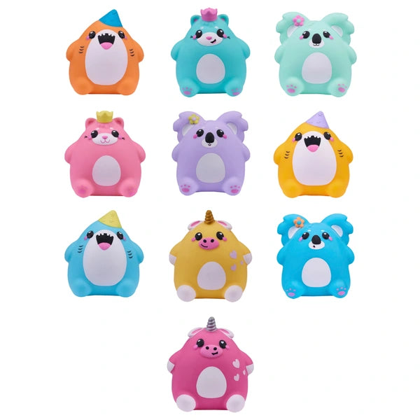 Smooshzees Cutezees Sensory Plush 8.9cm Assortment (Choice of 10)