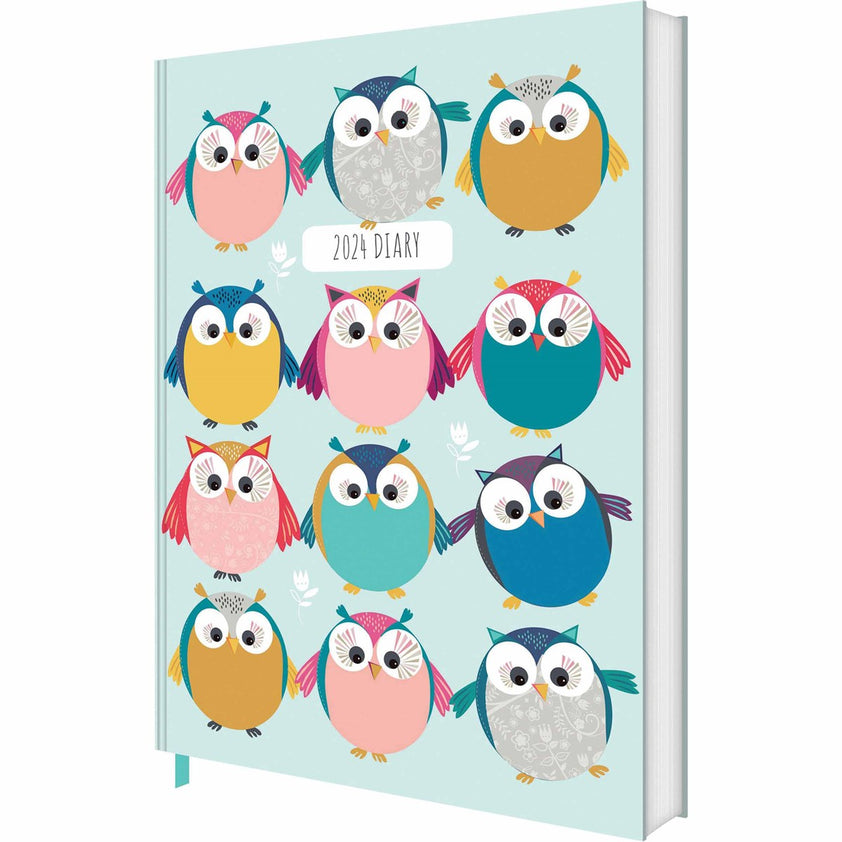 Diary 2024 Owls A5 Old Railway Line Garden Centre   315871 Owls A5 Diary Life 842x 