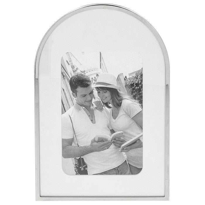 Joe Davies 4X6 Silver Curve Arch Photo Frame - 347343