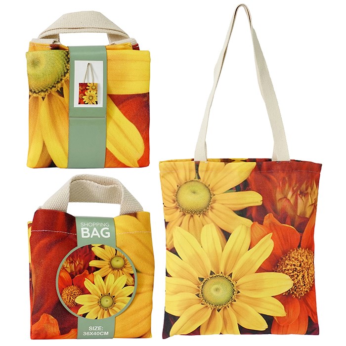 Joe Davies Floral Dahlia Tote Bag - 347525