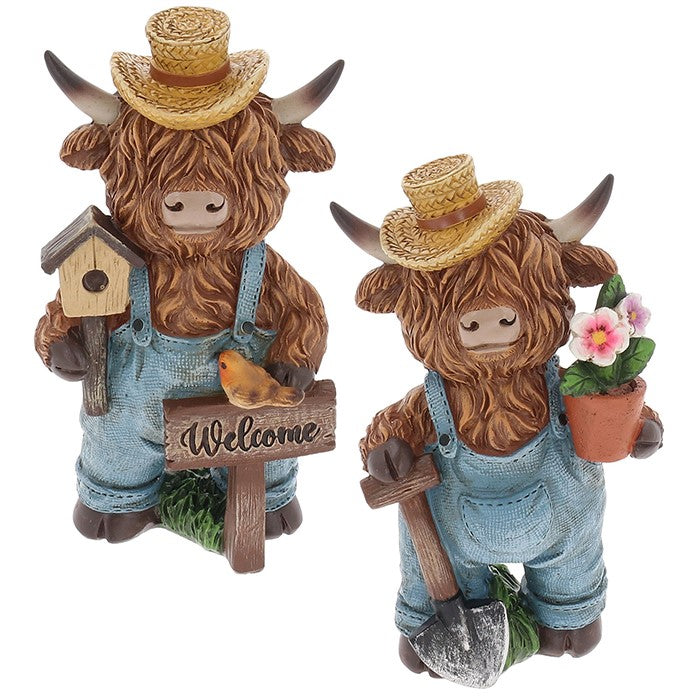Shudehill 18cm Dungaree Cow Standing Large