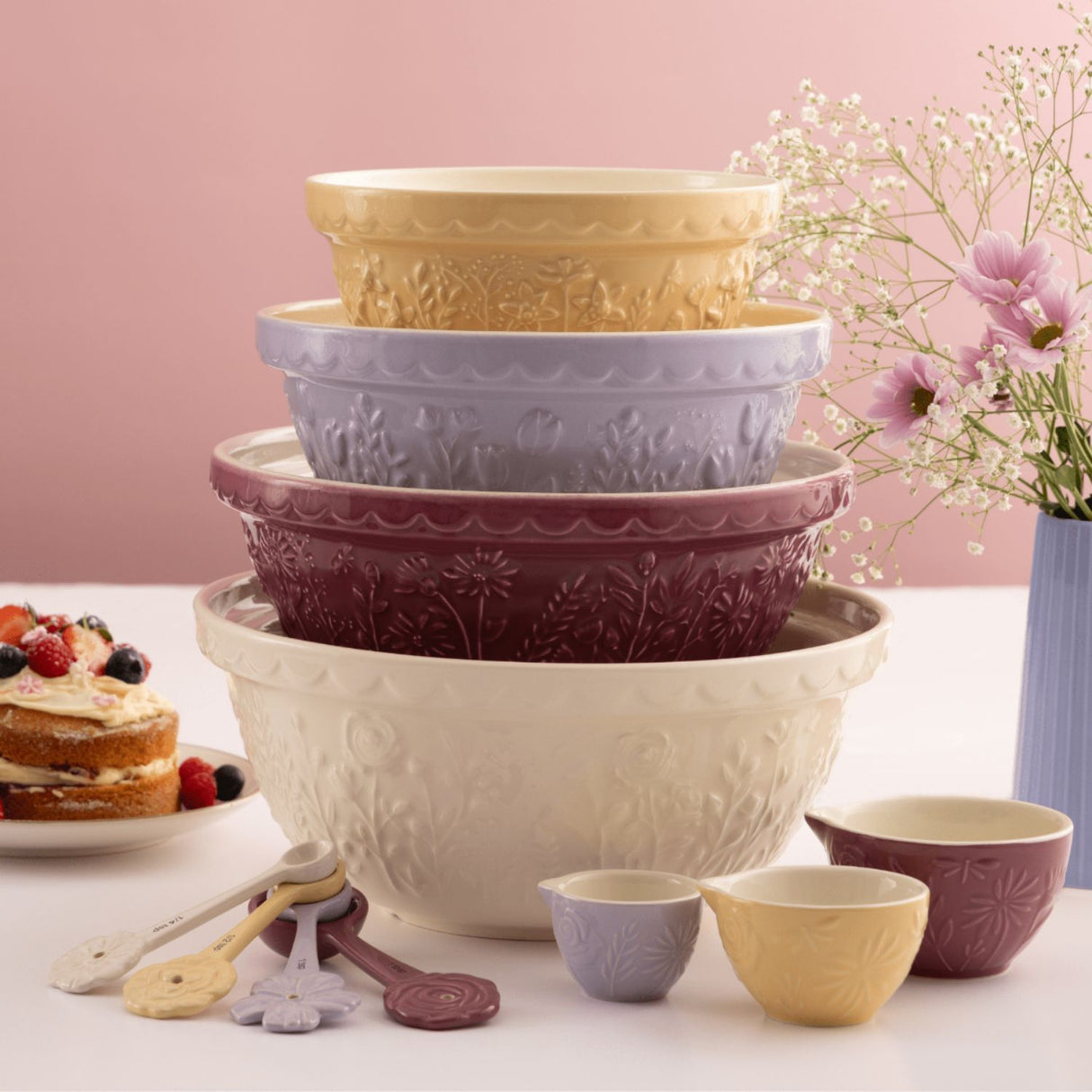 Mason Cash In the Meadow Measuring Spoons (Set of 4)