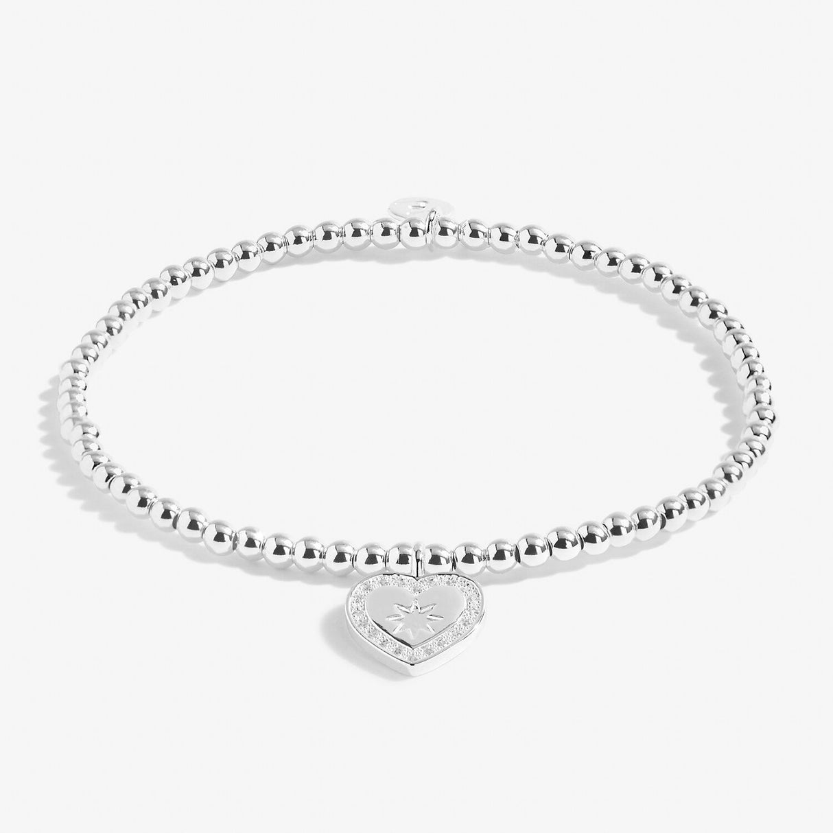 Joma Jewellery Silver A Little 'Friendship Knows No Distance' Bracelet