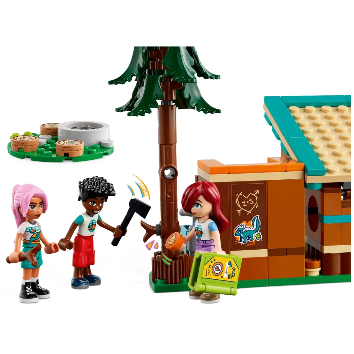 LEGO Friends Adventure Camp Cozy Cabins