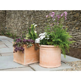 Woodlodge 29cm Terracotta Viking Cylinder Pot