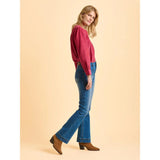 Brakeburn Lindsay Cord Blouse - Pink