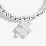 Joma Jewellery Silver A Little 'Love You To Pieces' Bracelet