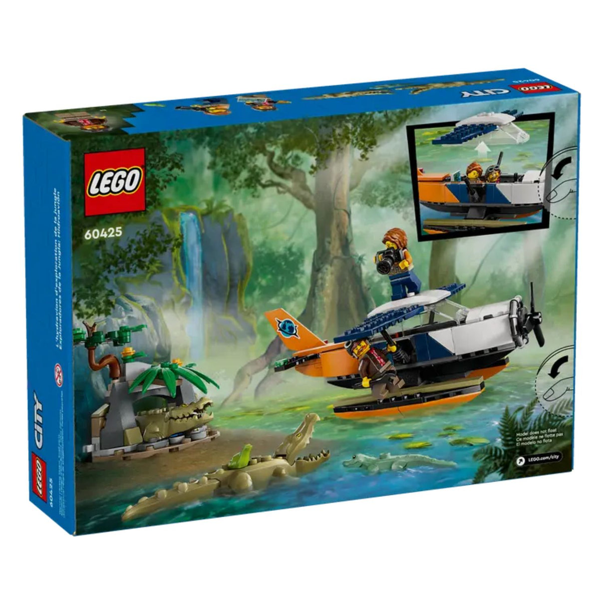 LEGO City Jungle Explorer Water Plane