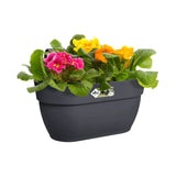 Elho 36cm Antracite Medium Vibia Campana Easy Hanger Planter