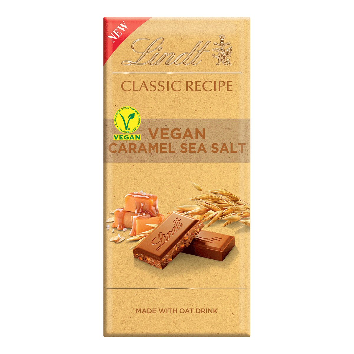 Lindt Classic Vegan Salted Caramel Chocolate 100g