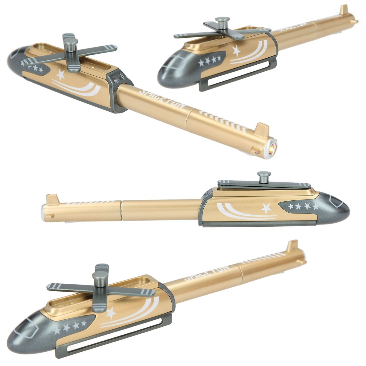 Depesche Monster Cars Helicopter Ballpen with LED (Choice of 4)