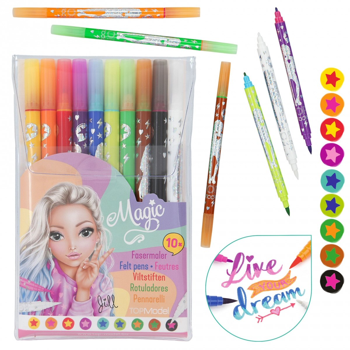 TOPModel Magic Double Marker Set