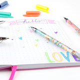 Ylvi Set of 5 Rainbow Colours Gel Pens