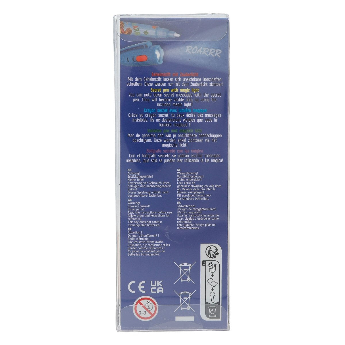 Depesche Dino World Secret Pen with LED Light