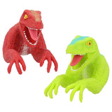 Dino World Wobbly Soft Plastic Dinosaur Finger Puppet - Choice of 4