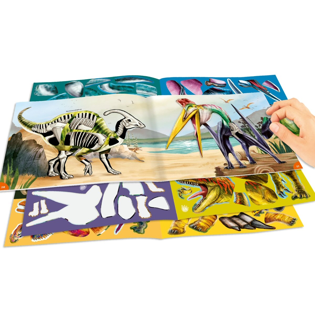 Depesche Dino World Sticker Fun Book