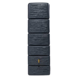 Garantia 330 Litres Graphite Grey Slim Stone Wall Tank Water Butt