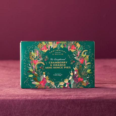 Cartwright & Butler 120g Cranberry & Orange Mini Mice Pies