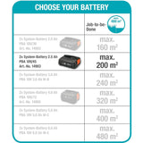 GARDENA 32/36V P4A Ready-To-Use Set Battery Lawnmower PowerMax