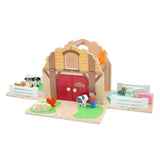 Jumini Wooden Home Farm Barn Set