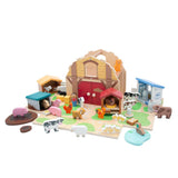 Jumini Wooden Home Farm Barn Set