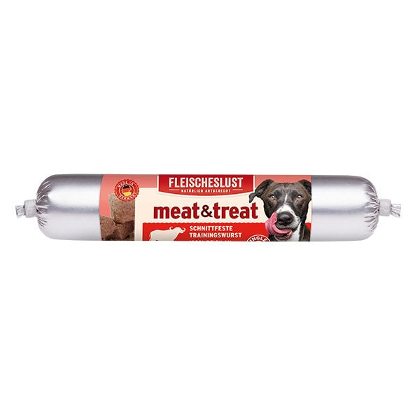 Fleischeslust Singles Shot Meat Treat Beef 80G