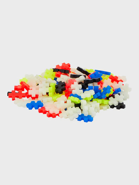 Plus-Plus Glow Colour Mix Tube (100 Piece)