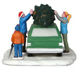 Lemax Jukebox Junction 14.1cm Christmas Tree Transport Village Figurines - 43081